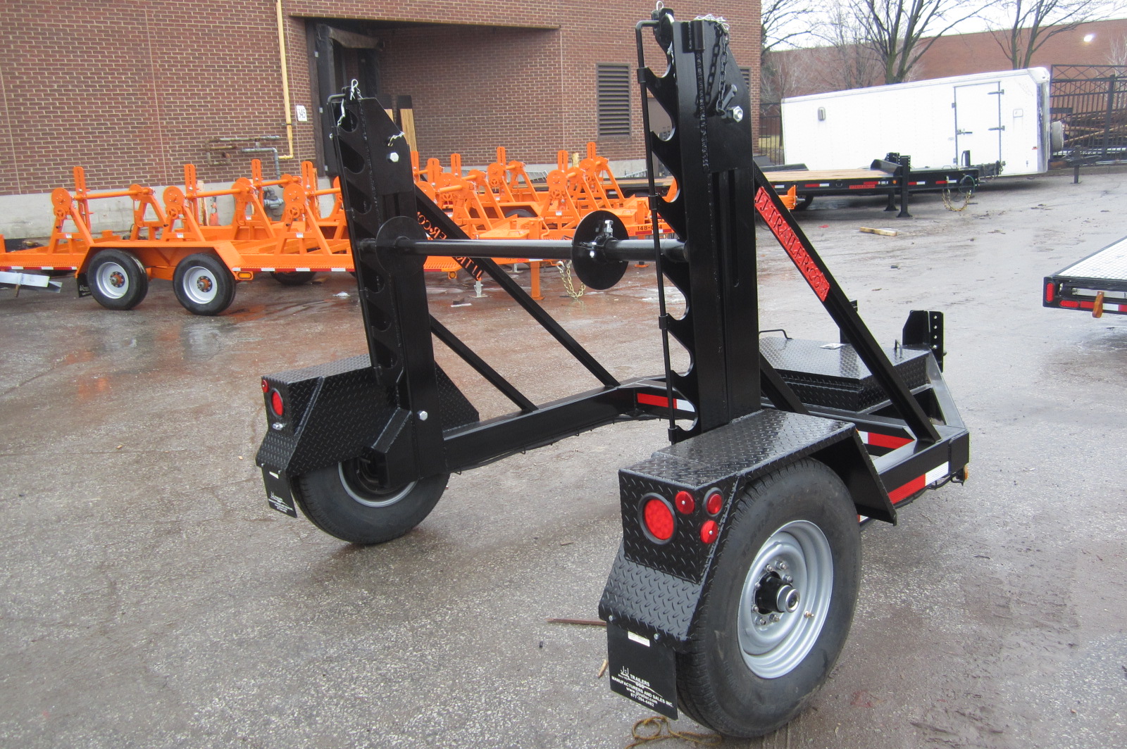 Self Loading-Yoke Style-Cable Reel Trailer YR-1 - Quote Number:7946 - J ...